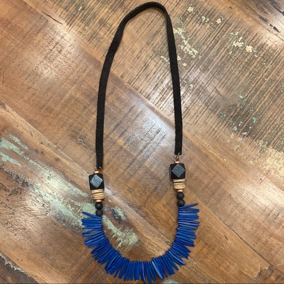 🦊SALE! Handmade Boho Statement Necklace - Picture 3 of 4